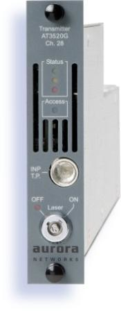 AURORA AT3545G-xx-1-AS DWDM NARROWCAST TRANSMITTER SELECTABLE RF GAIN